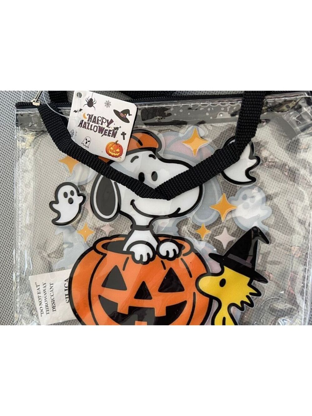 Snoopy Peanuts Halloween Ghost & Pumpkins Pouch